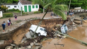 Brezilya'da sel ve heyelan: Can kaybı en az 36