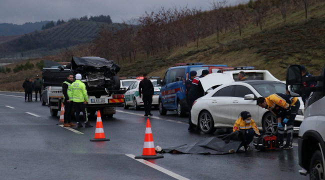 Bursa'da zincirleme kaza: 4 can kaybı, 7 yaralı