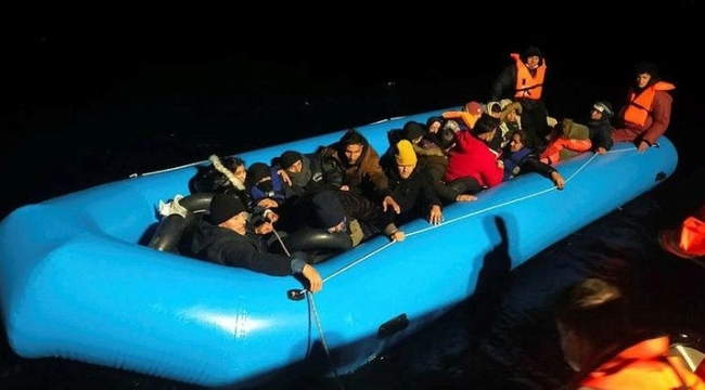 Çanakkale açıklarında 116 kaçak kurtarıldı