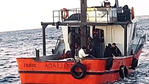 Çanakkale açıklarında 68 kaçak yakalandı