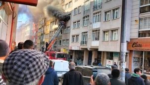 Depremden kurtuldu, yangında vefat etti