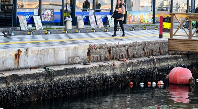 Ege kıyılarında deniz suyu 60 santimetre çekildi