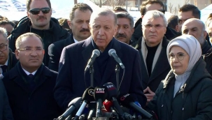 Erdoğan: "Depremde can kaybı 21.043'e yükseldi"