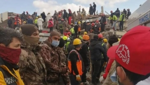 Islahiye'de 113. saatte mucize kurtuluş