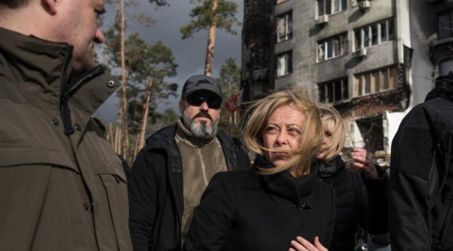 İtalya Başbakanı Meloni, Ukrayna'yı ziyaret etti