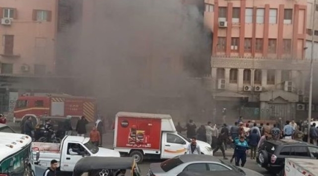 Mısır'da hastanede yangın çıktı: 3 ölü, 32 yaralı