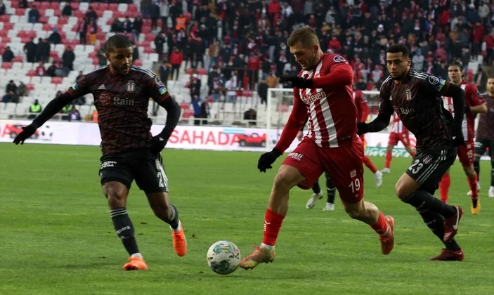 Sivasspor- Beşiktaş: 1- 0