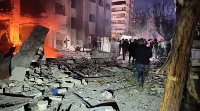 SOHR: "İsrail'in Şam'a saldırısında 15 kişi öldü"