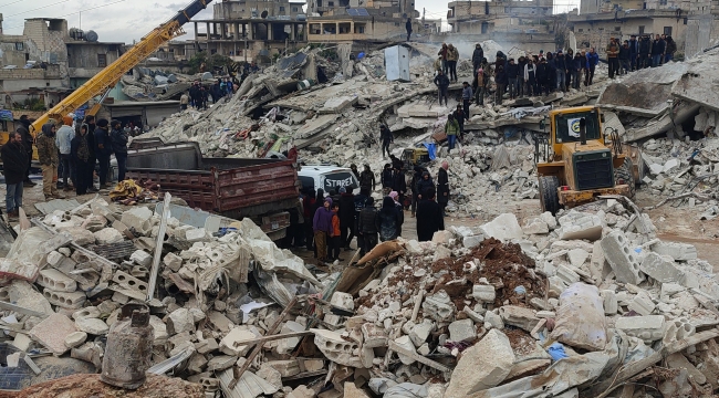 Suriye'de depremde ölenlerin sayısı 1600'ü geçti