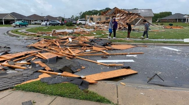 ABD'yi hortum vurdu: Can kaybı 25'e yükseldi