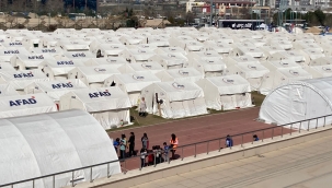 AFAD: "Deprem bölgesinde 360.167 çadır kuruldu"