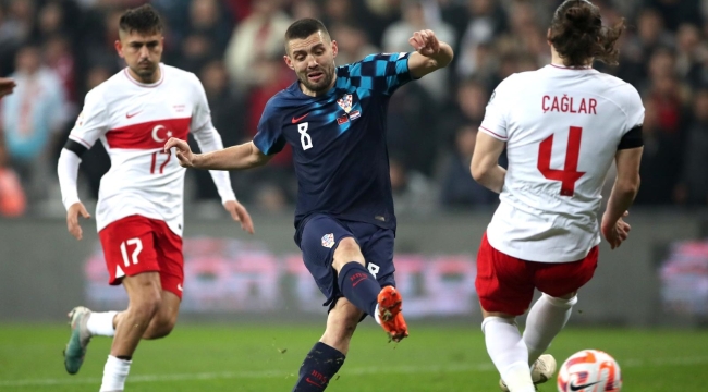 Avrupa Şampiyonası: Türkiye 0 - 2 Hırvatistan
