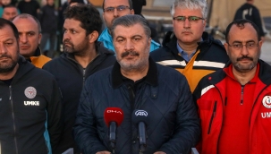 Bakan Koca: "Hatay'da şebeke suyu içilmemeli"