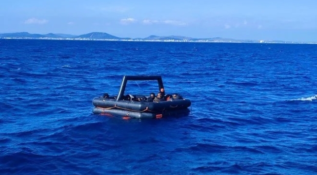 Balıkesir açıklarında 37 kaçak yakalandı