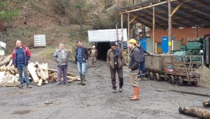 Bolu'da maden ocağında göçük: 7 işçi yaralı 