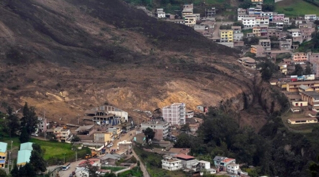 Ekvador/Chimborazo'da heyelan: Can kaybı 16