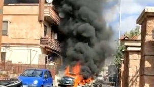 İtalya'da 2 askerî eğitim uçağı havada çarpıştı