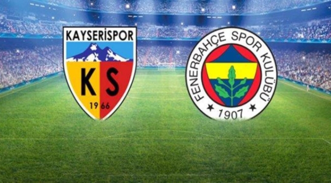 Kayserispor 1 - 2 Fenerbahçe