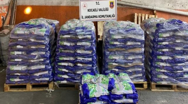 Kocaeli'de 8 ton sahte toz deterjan ele geçirildi