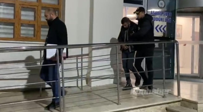 Konya'da otomobil hırsızlığı yapan çift tutuklandı