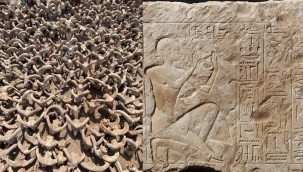 Mısır'da mumyalanmış 2 bin koçbaşı bulundu