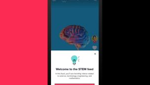 TikTok'a bilim teknolojiye özel bölüm geliyor