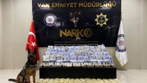 Van'da 200 kilo 150 gram eroin ele geçirildi