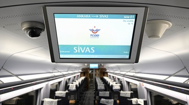 Ankara-Sivas Hızlı Tren Hattı bugün açılıyor