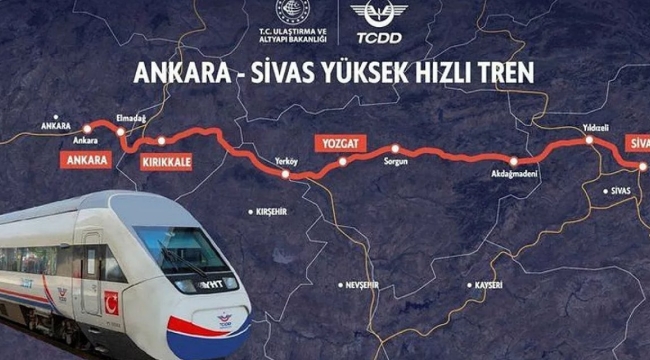 Ankara-Sivas YHT, mayıs ayı sonuna kadar ücretsiz