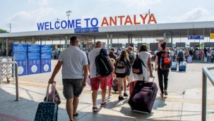 Antalya'ya 3 ayda 797 bin 920 turist geldi 