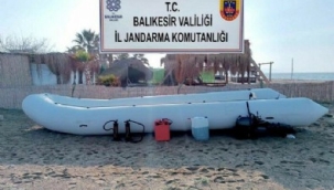 Balıkesir açıklarında 33 kaçak yakalandı 