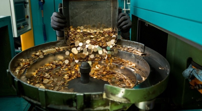 Darphane'nin altın üretimi bir yılda %408 arttı