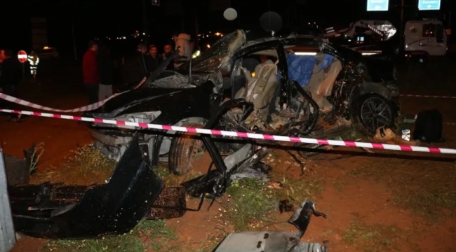 Denizli'de trafik kazası: 4 kişi hayatını kaybetti