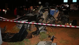 Denizli'de trafik kazası: 4 kişi hayatını kaybetti