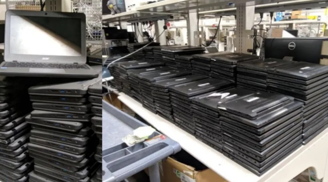Google Chromebook'lar e-atıka dönüşüyor