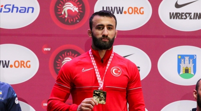 Güreşçi Burhan Akbudak, Avrupa şampiyonu oldu