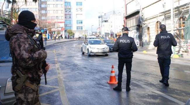 İstanbul'da asayiş uygulaması: 322 gözaltı