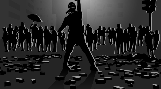 Paris'te emeklilik reformu protesto edildi