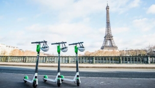 Paris'te kiralık e-scooter hizmeti yasaklandı