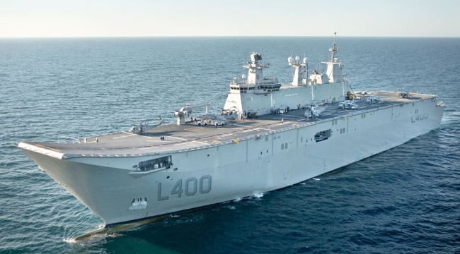 TCG Anadolu pazartesi günü teslim edilecek