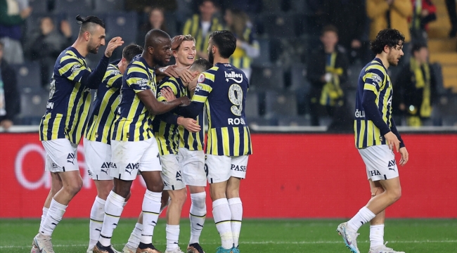 Türkiye Kupası: Fenerbahçe 4-1 Kayserispor