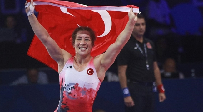 Yasemin Adar, 6. kez Avrupa güreş şampiyonu oldu