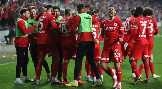 Yılport Samsunspor, Süper Lig'e yükseldi