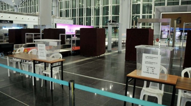 Yurt dışı kayıtlı seçmen oy verme işlemi başladı