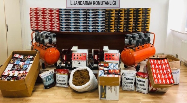 Ankara'da 2 ton 920 kilo kaçak tütün ele geçirildi