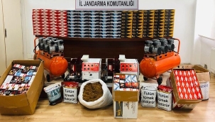 Ankara'da 2 ton 920 kilo kaçak tütün ele geçirildi