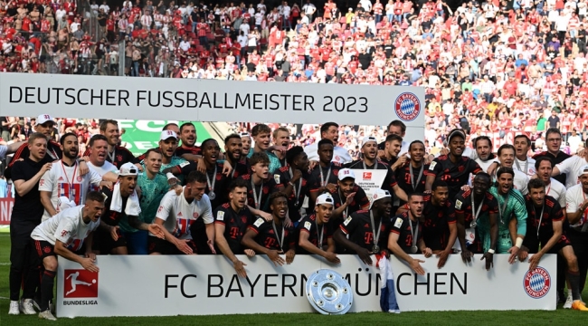 B. Münih, Bundesliga'da üst üste 11. kez şampiyon