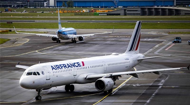 Fransa'da kısa mesafe iç hat uçuşları yasaklandı
