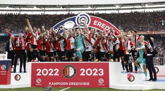 Hollanda Ligi'nde şampiyon Feyenoord