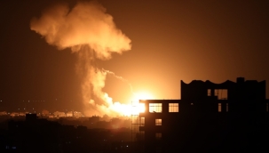 İsrail, Gazze'ye hava saldırısı düzenledi